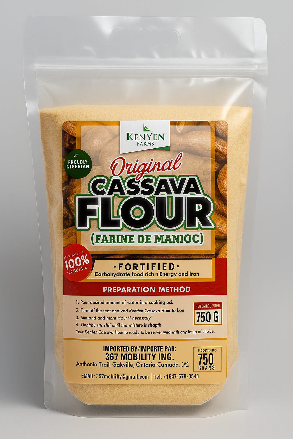 Cassava Flour(Pupuru/Akpu)