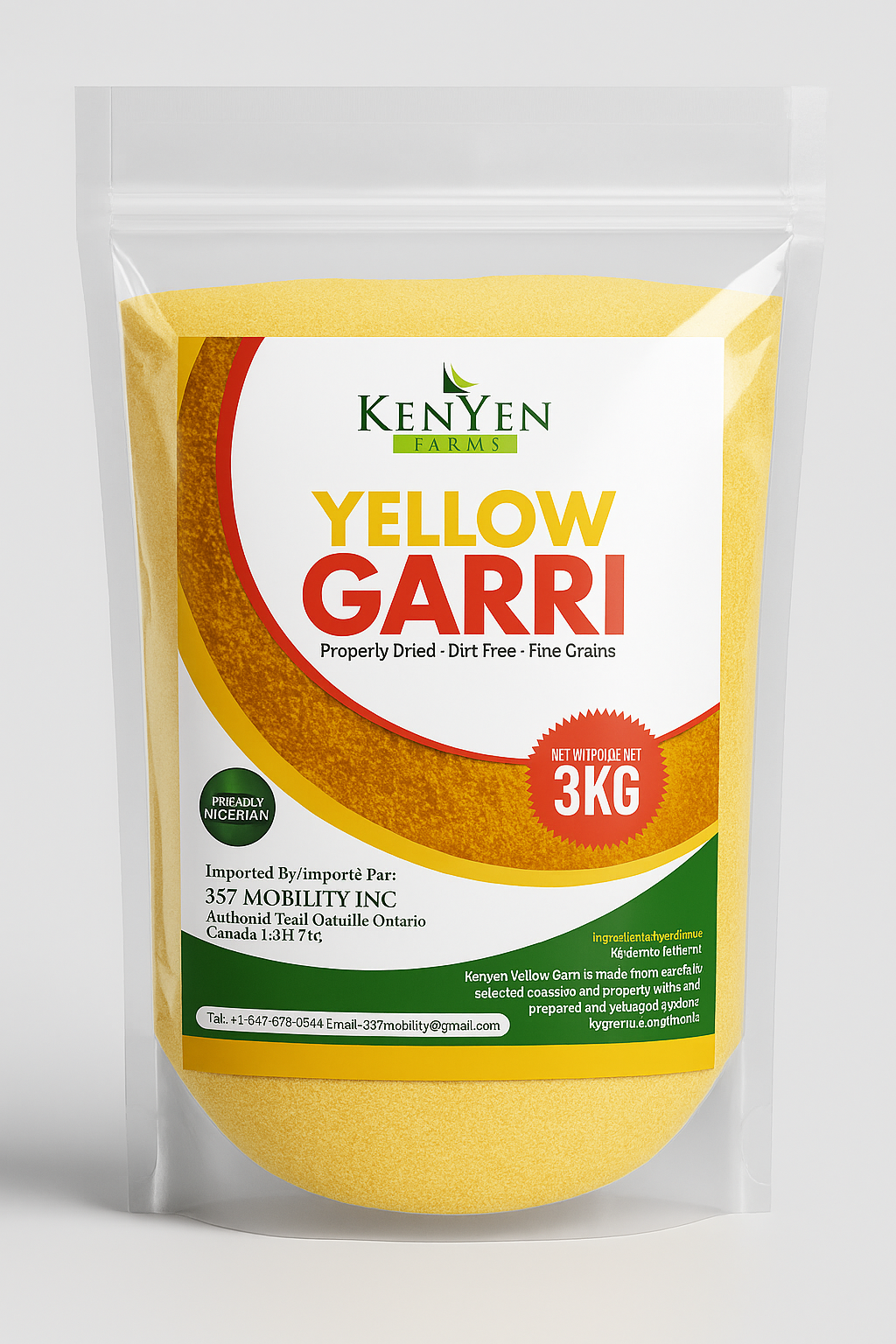 Delta Yellow Garri